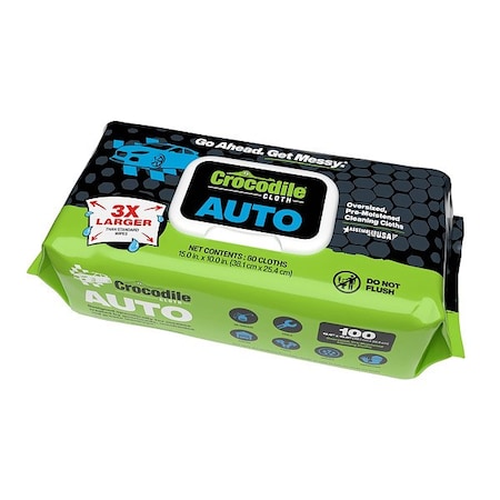 Crocodile Cloth Cleaning Wipes, 15 in Wipe L. 6930-100