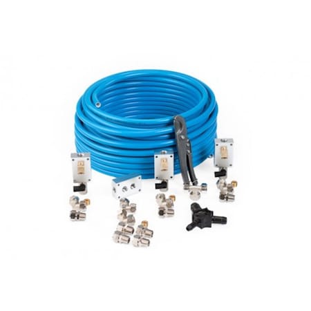 Rapid Air 0.5 in. 3 Outlet Piping Maxline Master Kit 100 ft. PIPEKIT005