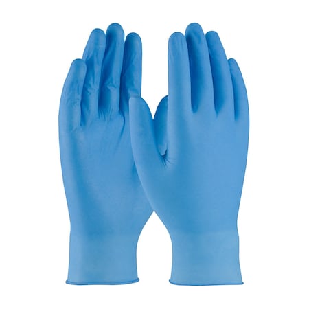 Ambi-Dex Disposable Nitrile Glove, Powder Free with Textured Grip, 4 mil, 100PK 63-532PF/S