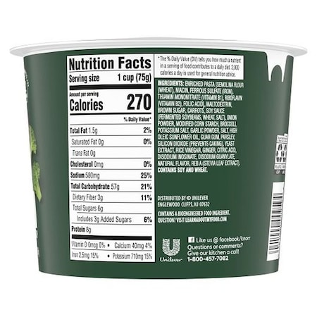 Knorr Professional Knorr Teriyaki Noodles Pasta, 2.6 Ounce, 8PK 62720297
