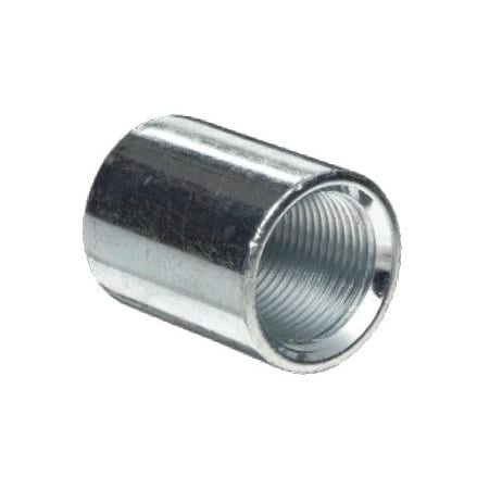 Msi Products 1/2in INDUSTRIAL Zinc Plated Steel Full Coupling A2330408