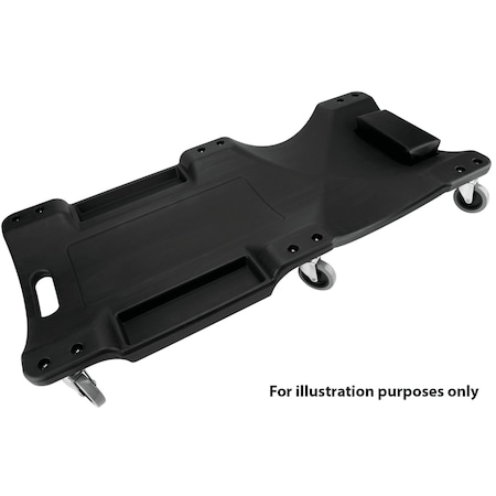 Performance Tool 40 in. Plastic Mechanics Creeper Black W85006BULK
