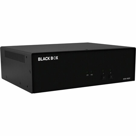 Black Box BLACK BOX KVM Switch, NIAP 4.0 Certified - 2-Port, Single-Monitor, DisplayPort KVS4-1002V