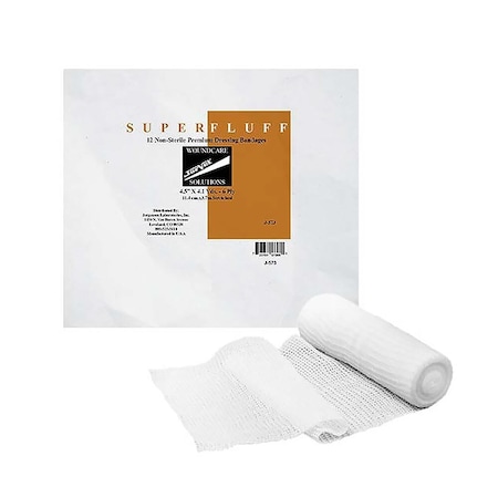 Jorgensen Laboratories Jorvet Fluff Dressing Bandage, 4 1/2"x4.1 Yards, 48PK J0573