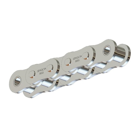 Senqcia Inspire Series SBR 80SSRB Riveted Standard , 10 ft OAL, 1P, 5/8 Dia x 5/8 W, 304SS S-80SSRB