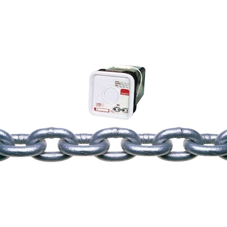 Campbell 3/8'' 45 ' Galvanized Low-Carbon Steel Coil Chain 143636