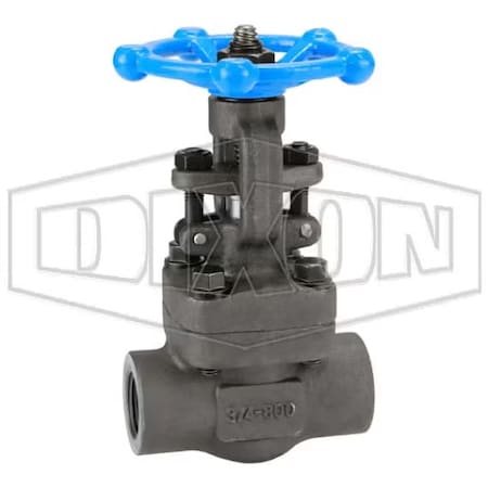 Dixon Gate Valve, 3/4 in, FNPT, Class 800, Forged Steel Body FSGV75