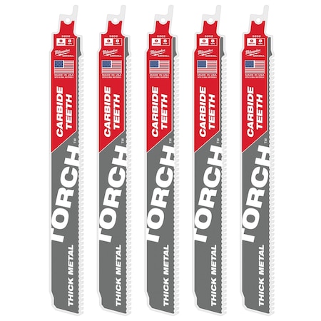 Milwaukee Tool The TORCH w/CARBIDE TEETH 7T 9L 5PK 48-00-5502