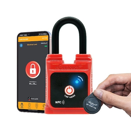 Egeetouch Smart Lockout Tagout Safety Padlock IP66 5-05407-97