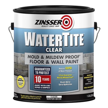Zinsser Mildewcide Additive, Liquid, Clear, 1 gal 306607