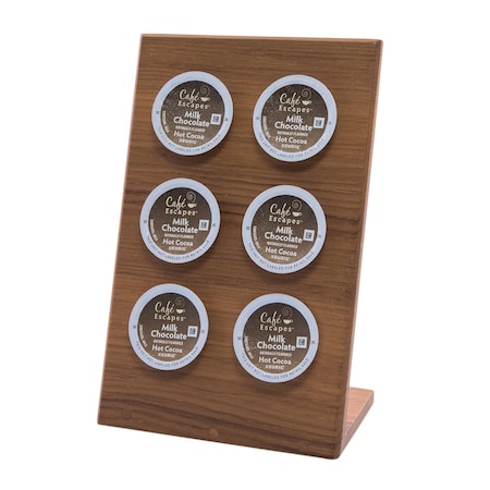 Homeroots Free Standing 6.00in Wood Coffee Storage & Accessories 478226