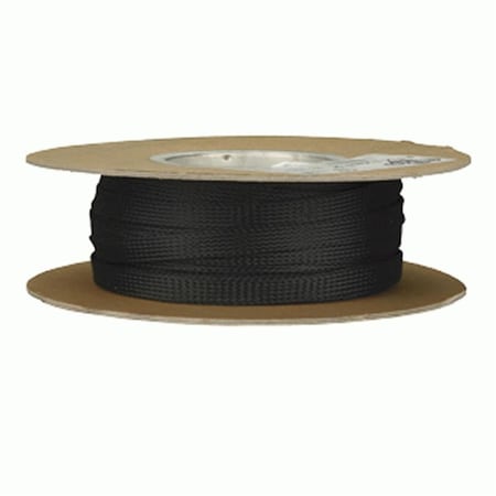 Metra Electronics 0.37 in. x 125 ft. Black Expandable Sleeving METFLX38BLK