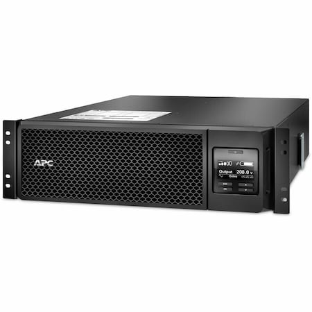 Apc UPS System, 5000, Online Double Conversion, Out: 208 V In: 208 V SRT5KRMXLTIEC
