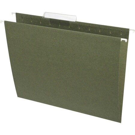 Business Source Hanging File Folder, Green, PK25 BSN17532