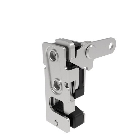 Southco Rotary Push To Close Latch, Small Size, Single Stage, with Integrated Bumper R4-10-11-105-20