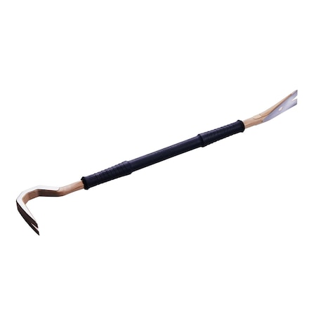 Spec Ops 30in Wrecking Crowbar, Pry Bar Ends with Teardrop Nail Puller, High-Carbon Steel, Black/Tan SPEC-D30PRY