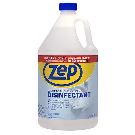 Zep QUICK CLEAN DISINFECT 4CS, GL, 4PK ZUQCD128