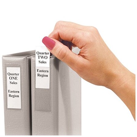 Bsc Preferred 2 1/4 x 3 1/16'' Binder Top Loading Self-Adhesive Holder, 60PK JTH256