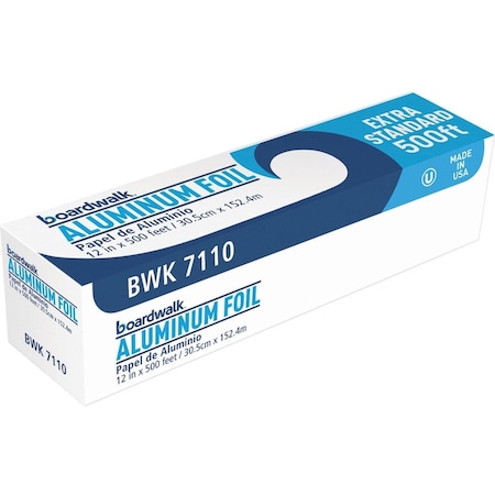 Boardwalk Standard Aluminum Foil Roll, 63 Gauge, 12" x 500 ft BWK7110