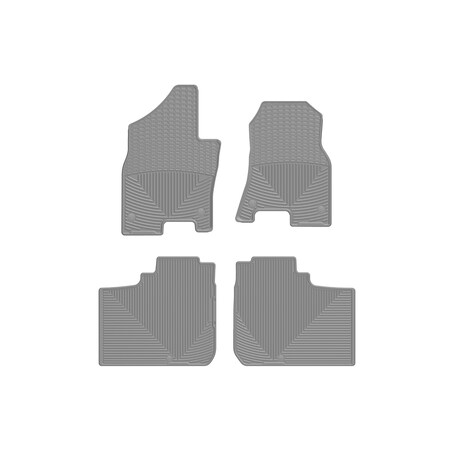 Weathertech Grey, Front and Rear All Weather Floor Mats W506GR-W507GR