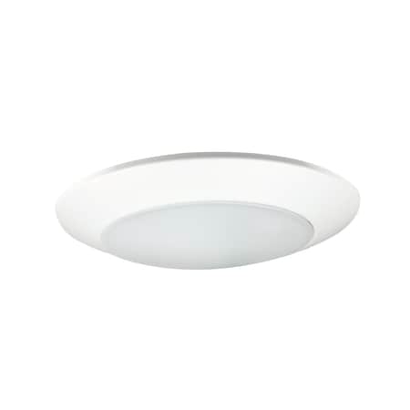 Maxlite DISK LIGHT, 6 INCH ROUND, 15W, 120V TRIAC DIMMING, 90 CRI, 27/30/35/40/50K CCT SELECTABLE, WHITE DSKL-6R15T9CS-W