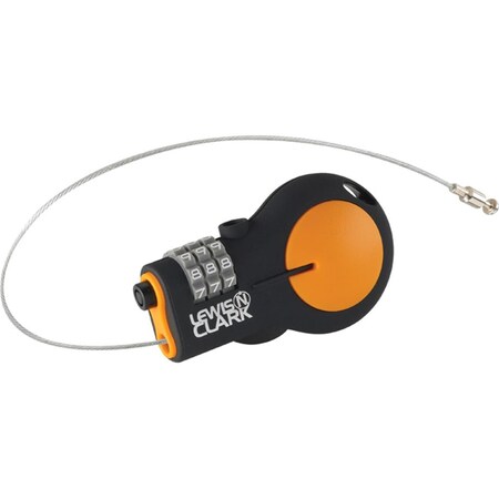 Lewis N Clark Lewis N. Clark Retractable Cable Lock 744382 | Zoro