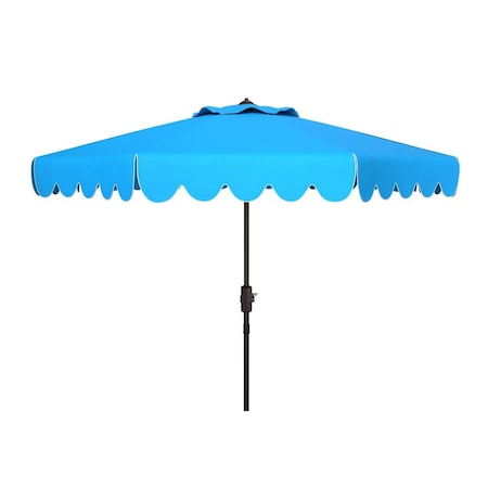 Safavieh 9 ft. Dorinda Crank Umbrella, Pacific Blue PAT8010P