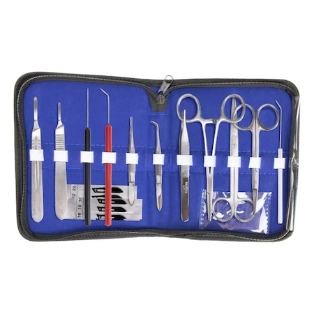 Economy Dissecting Kit with Case, 15PK DK15