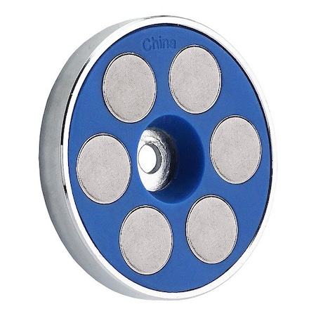 Zoro Select Rare Earth Magnet, Steel RB45BL-NEOBX