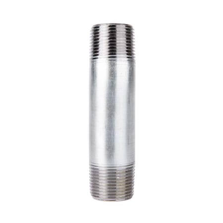 Stz Industries 1-1/2 in. MIP each X 1-1/2 in. D MIP Galvanized Steel 5 in. L Nipple 301U112X5