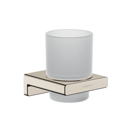 Hansgrohe AddStoris Tumbler in Polished Nickel 41749830
