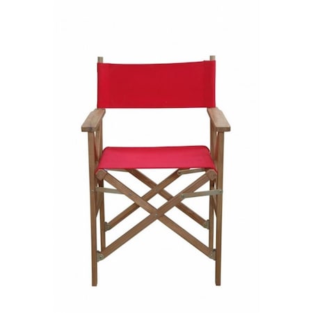 Anderson Teak Director Folding Armchair with Canvas CHF-2088