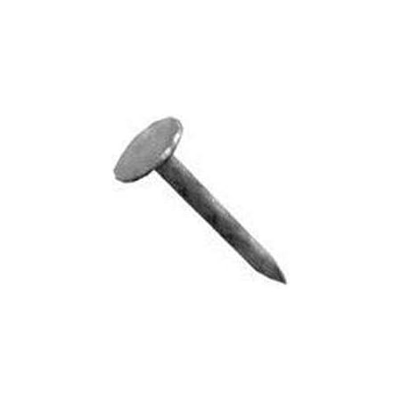 Pro-Fit Roofing Nail, 7/8 in L, Steel, Electro Galvanized Finish, 11 ga 132045