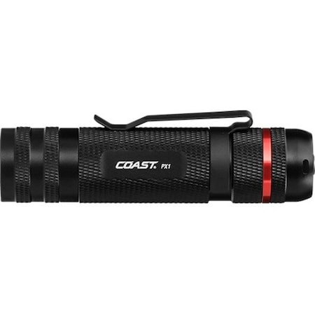 Coast Cutlery LED Focusing Flashlight, NiCd AAA, 315/25lm PX1