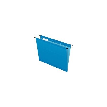 Pendaflex SureHook 1/5 Tab Cut Letter Recycled Hanging Folder - 8 1/2in x 11in - Blue - Acid-free, 20PK 615215BLU