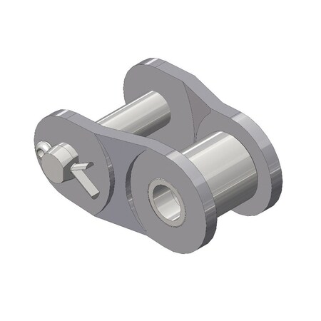 Senqcia Hi-Max Single Strand Cotter Pin Offset Link, 180 chain, 2-1/4 P, 0.687 Dia Pin 180HMOL