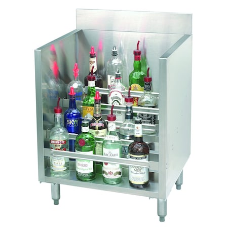 Advance Tabco Underbar Basics Liquor Bottle Display Unit CRLR-12