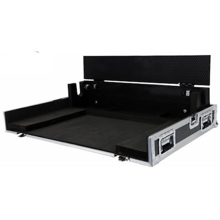 Deejay Led Fly Drive Case for Yamaha QL5 64-Channel Digital Mixing Console with Wheels, Black - 100 lbs TBHYAMCL5DHW