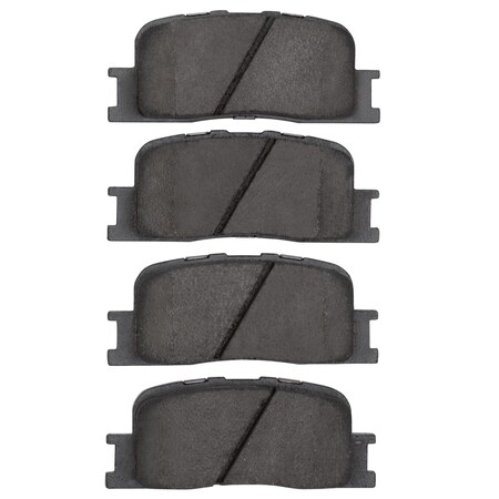 Dynamic Friction Co DFC 5000 Advanced Brake Pads - Ceramic 1551-0885-00