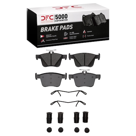 Dfc 5000 Advanced Disc Brake Pad Set, 1551-1761-02