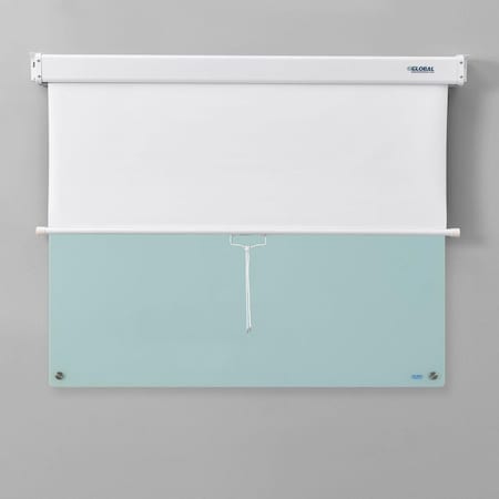 Gracia Pull Down Privacy Screens for 48 in. Dry Erase Boards GR3668639