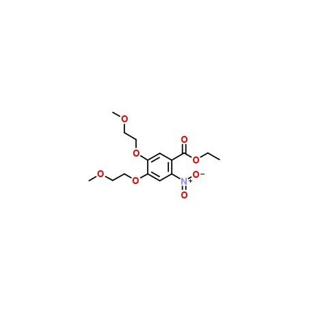 Ak Scientific Ethyl 4, 5-bis(2-methoxyethoxy)-2-nitrobenzoate (25g), CAS 179688-26-7 B654-25g