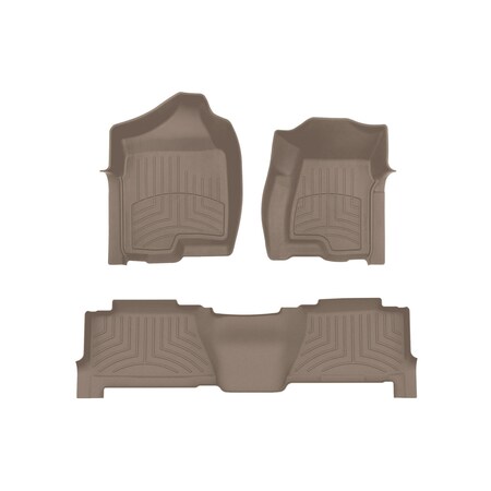 Weathertech Tan, Front and Rear FloorLiner HP 450031IM-450612IM