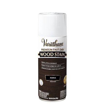 Varathane Premium Fast Dry Wood Stain Spray, Kona, 10.25 oz 385550