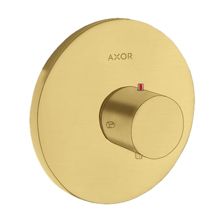 Axor Starck Thermostatic Trim HighFlow in Brushed Gold Optic 10715251