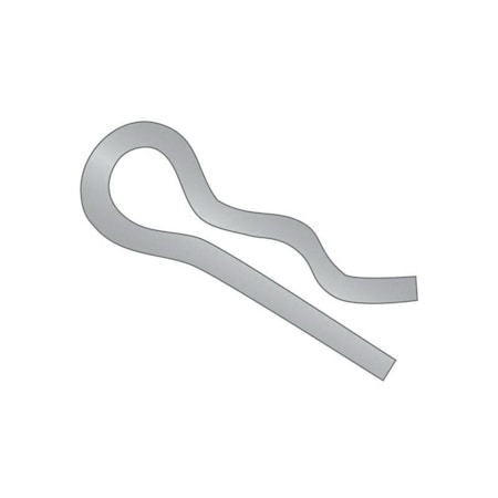 Huyett Bridge Pin, 302/304 Stainless Steel, 0.047 in Wire Dia x 0.578 in Length x Fits 3/32 in Shaft BPS-144