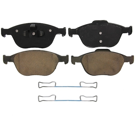 Wagner Brake QuickStop Front Disc Brake Pad Set Ceramic, ZD970