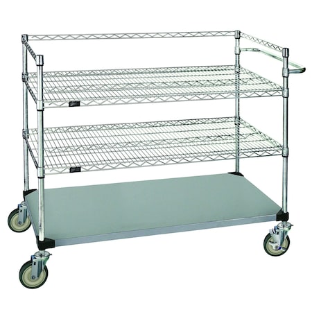 Quantum Storage Systems STAINLESS STEEL SURGICAL CASE CART WRSC3-42-2460FS