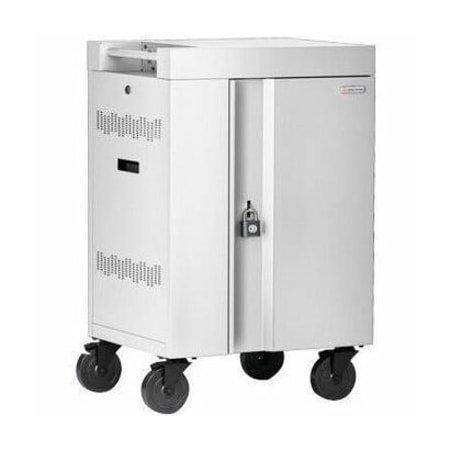 Bretford 20X CUBE CART MINI, PRE-WIRED USB-C, ARCTIC WHITE TVCM20USBC-AW