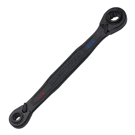 Klein Tools 4-in-1 Ratcheting Wrench, Small 68214